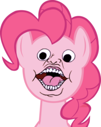 Size: 1024x1285 | Tagged: safe, pinkie pie, g4, dragonzball p, reaction image
