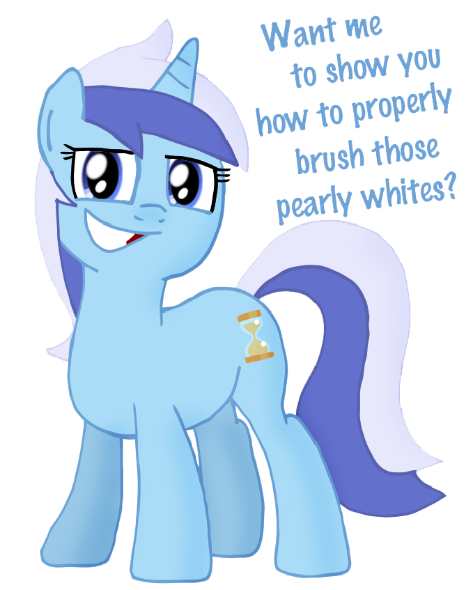 Safe Artist Ajmstudios Minuette Pony Unicorn G Brush