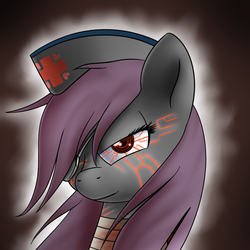 Size: 800x800 | Tagged: safe, artist:docbullet, nurse redheart, pony, g4, female, solo