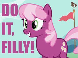 Size: 1200x900 | Tagged: safe, cheerilee, g4, caption, do it filly, image macro, reaction image