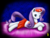 Size: 1000x763 | Tagged: safe, artist:btbunny, rarity, pony, g4, lying down, nurse, prone, solo