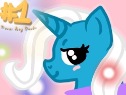 Size: 450x340 | Tagged: safe, artist:darkonix, trixie, g4, blushing