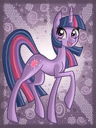 Size: 1200x1600 | Tagged: safe, artist:raptor007, twilight sparkle, pony, g4, female, solo