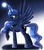 Size: 659x746 | Tagged: safe, artist:angelofhapiness, princess luna, pony, g4, female, magic, solo, stars