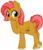 Size: 368x430 | Tagged: safe, artist:lulubell, babs seed, earth pony, pony, g4, female, older, simple background, solo, transparent background, unshorn fetlocks