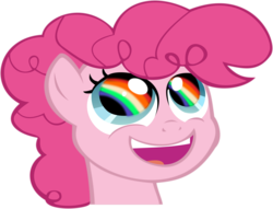 Size: 4000x3060 | Tagged: safe, artist:binaryninj4, pinkie pie, g4, my little pony: friendship is magic, the cutie mark chronicles, filly, rainbow, simple background, transparent background, vector, younger