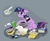 Size: 948x770 | Tagged: safe, artist:lueza-35, twilight sparkle, pony, g4, book, coffee, cookie, female, inkwell, quill, solo, studying