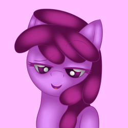 Size: 2000x2000 | Tagged: safe, artist:goldenmercurydragon, berry punch, berryshine, earth pony, pony, g4, female, solo