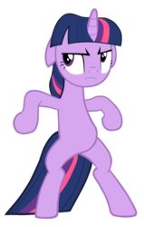 Size: 3280x5150 | Tagged: safe, artist:vunlinur, twilight sparkle, pony, g4, bipedal, simple background, sneaking, transparent background, vector