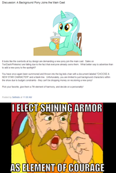 Size: 704x1045 | Tagged: safe, edit, lyra heartstrings, equestria daily, g4, cd-i, image macro, king harkinian, link: the faces of evil, mah boi, the legend of zelda, zelda cdi