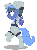 Size: 300x400 | Tagged: artist needed, safe, princess luna, pony, g4, animated, bipedal, bodysuit, crossover, cute, female, filly, konami, metal gear, simple background, smirk, sneaking, solo, transparent background, woona