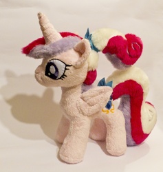 Size: 1983x2093 | Tagged: safe, artist:mmmgaleryjka, princess cadance, pony, g4, irl, photo, plushie, solo, young