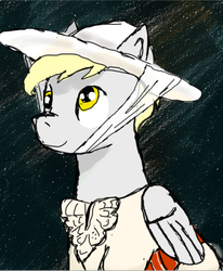 Size: 403x489 | Tagged: safe, derpy hooves, doctor whooves, time turner, pegasus, pony, g4, clara oswin oswald, derpy oswin oswald, female, mare, mary poppins