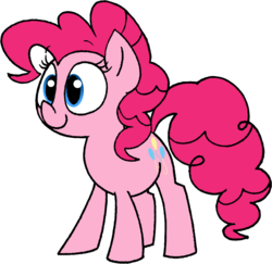 Size: 1187x1153 | Tagged: safe, artist:strangiesleepy, pinkie pie, earth pony, pony, g4, female, happy, solo