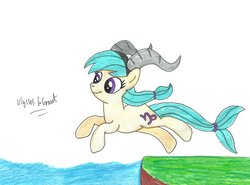 Size: 900x667 | Tagged: safe, artist:ulyssesgrant, capricorn (g4), earth pony, pony, g4, capricorn, cute, female, mare, ponyscopes, zodiac