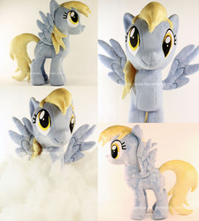 Size: 1673x1862 | Tagged: safe, artist:eebharas, derpy hooves, pegasus, pony, g4, female, irl, mare, photo, plushie, solo