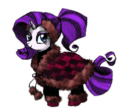 Size: 899x803 | Tagged: safe, artist:what-nancy-drew, rarity, pony, unicorn, g4, alternate hairstyle, clothes, dress, earmuffs, female, horn, mare, ponytail, simple background, solo, transparent background
