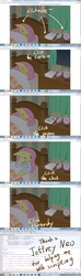 Size: 1366x4608 | Tagged: safe, artist:howxu, fluttershy, ghost, g4, bed, sleeping