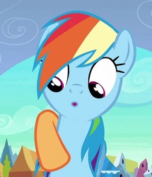 Size: 876x1017 | Tagged: safe, screencap, applejack, rainbow dash, g4