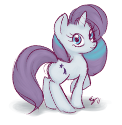 Size: 546x562 | Tagged: safe, artist:tell-me-lies, glory, pony, unicorn, g1, g4, female, g1 to g4, generation leap, mare, simple background, solo, transparent background