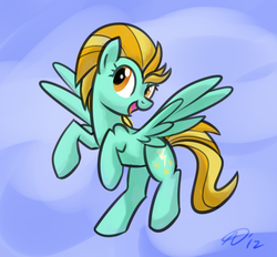 Size: 700x650 | Tagged: safe, artist:anjevalart, lightning dust, pony, g4, female, solo