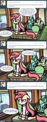 Size: 700x1830 | Tagged: safe, bon bon, lyra heartstrings, sweetie drops, oc, ask dawnstar, g4, dawnstar, tumblr