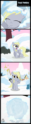 Size: 654x2590 | Tagged: safe, artist:toxic-mario, derpy hooves, pegasus, pony, g4, comic, female, mare, snow