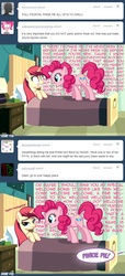 Size: 960x2100 | Tagged: safe, pinkie pie, oc, ask dawnstar, g4, dawnstar, tumblr