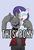 Size: 1000x1482 | Tagged: safe, artist:klondike, rarity, rover, diamond dog, pony, unicorn, g4, duo, laughing, meme, ponified meme, simple background, text, white background