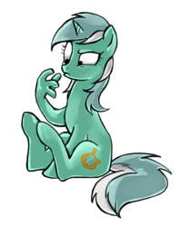 Size: 522x625 | Tagged: safe, artist:leq1, lyra heartstrings, pony, unicorn, g4, evolution, female, fingers, hand, mare, simple background, solo, transparent background