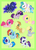 Size: 600x825 | Tagged: safe, artist:amenoo, applejack, derpy hooves, dj pon-3, fluttershy, pinkie pie, princess celestia, princess luna, rainbow dash, rarity, twilight sparkle, vinyl scratch, alicorn, earth pony, pegasus, pony, unicorn, g4, chibi, female, mane six, mare