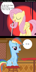 Size: 2000x4000 | Tagged: safe, artist:noah-x3, fluttershy, rainbow dash, g4, comic, show accurate, stand-up comedy