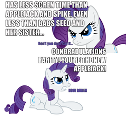 Size: 1320x1260 | Tagged: safe, rarity, g4, image macro, x is the new y