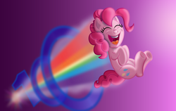 Size: 12693x8012 | Tagged: safe, artist:discorded, pinkie pie, g4, absurd resolution, sonic rainboom