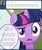 Size: 750x900 | Tagged: safe, twilight sparkle, ask dawnstar, g4, tumblr