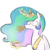 Size: 400x400 | Tagged: safe, artist:keterok, princess celestia, alicorn, pony, g4, coffee, female, levitation, lowres, magic, mare, shrunken pupils, simple background, solo, spit take, telekinesis, transparent background