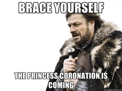 Size: 400x300 | Tagged: safe, alicorn drama, brace yourselves, caption, drama, eddard stark, exploitable meme, image macro, meme, simple background, white background, winter is coming