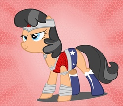 Size: 3000x2590 | Tagged: safe, artist:pompapony, new 52, ponified, wonder woman
