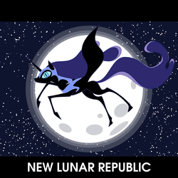 Size: 1024x1024 | Tagged: safe, artist:lon-kamikaze, nightmare moon, g4, new lunar republic