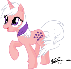Size: 745x722 | Tagged: safe, artist:omg-chibi, twilight, g1, g4, g1 to g4, generation leap, signature, simple background, transparent background