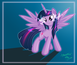 Size: 2953x2500 | Tagged: safe, artist:danmakuman, twilight sparkle, alicorn, pony, g4, female, mare, twilight sparkle (alicorn)