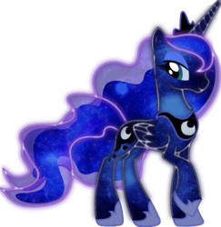 Size: 881x906 | Tagged: safe, artist:sylphastiel, princess luna, alicorn, pony, g4, female, mare, simple background, solo, transparent background