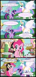 Size: 594x1280 | Tagged: safe, artist:mixermike622, fluttershy, pinkie pie, princess celestia, twilight sparkle, alicorn, earth pony, human, pegasus, pony, unicorn, g4, crown, dan, dan vs, dan vs fim, female, holding a pony, jewelry, male, mare, open mouth, regalia, unicorn twilight