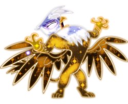 Size: 1600x1300 | Tagged: safe, artist:sylphastiel, gilda, griffon, g4, female, simple background, solo, transparent background