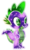 Size: 1000x1650 | Tagged: safe, artist:sylphastiel, spike, dragon, g4, male, simple background, solo, transparent background