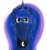 Size: 1600x1710 | Tagged: safe, artist:rawrnate, princess luna, pony, g4, bust, constellation, female, looking at you, simple background, solo