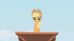 Size: 1279x713 | Tagged: safe, screencap, applejack, earth pony, pony, applebuck season, g4, female, solo