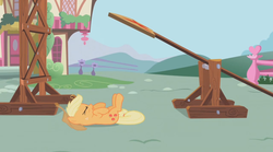 Size: 1279x713 | Tagged: safe, screencap, applejack, earth pony, pony, applebuck season, g4, female, solo