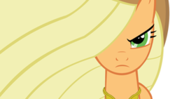 Size: 300x169 | Tagged: artist needed, safe, applejack, alicorn, pony, g4, applecorn, female, race swap, solo