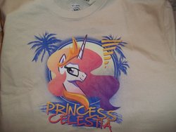 Size: 900x675 | Tagged: safe, princess celestia, g4, clothes, t-shirt